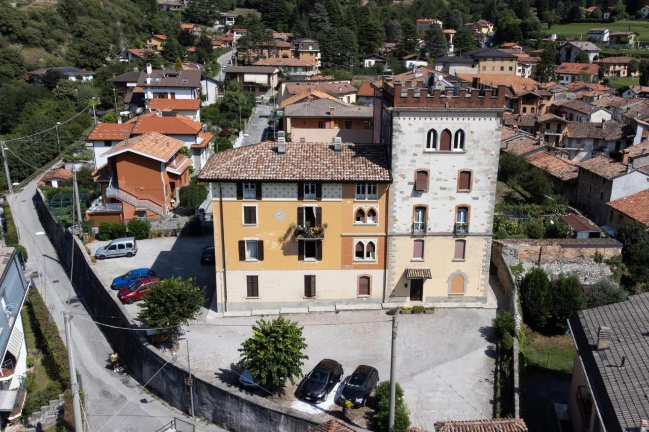 Bella Alda Beautiful Como Castle Penthouse Canzo Exterior foto